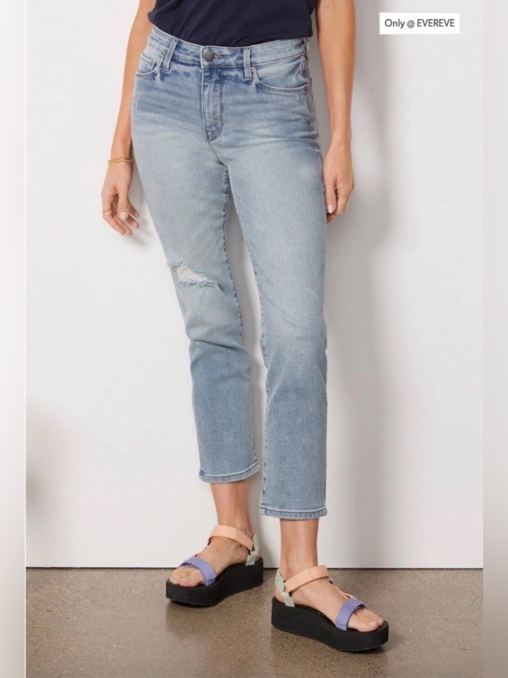 Evereve The Ever Straight Jeans Sz 26